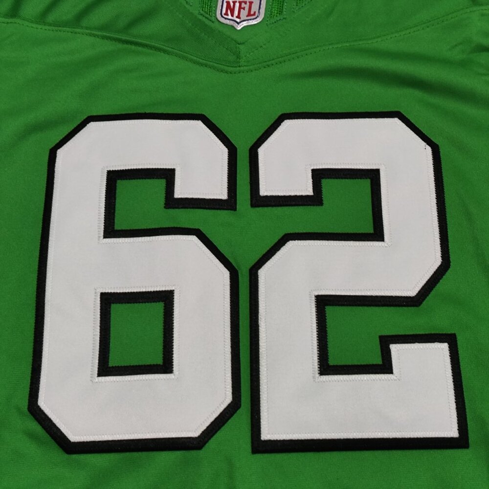 NFL Philadelphia Eagles #62 Kelce Green Jersey - Picture 4 of 8